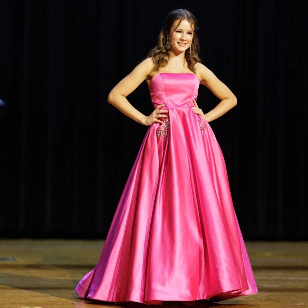 Hot Pink Sherri Hill Size 2